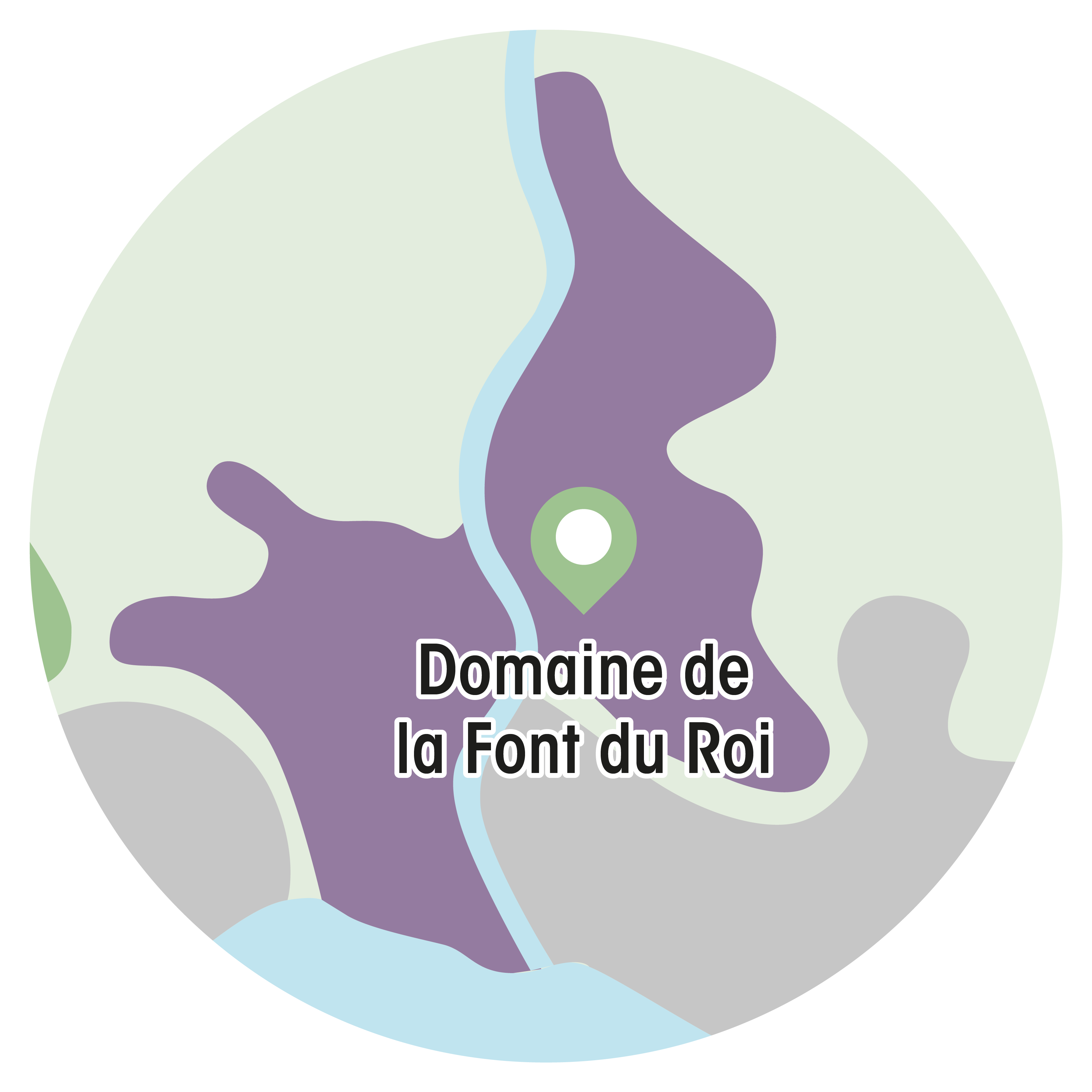 Localisation Domaine de La Font du Roi